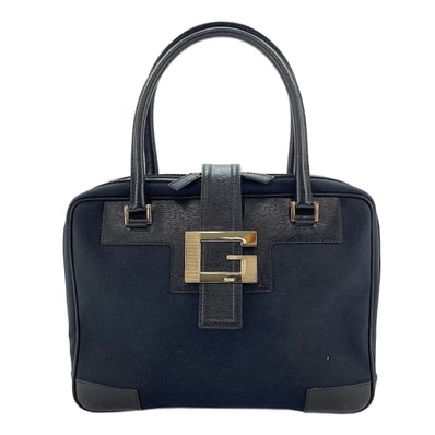 グッチ GUCCI キャンバス ハンドバッグ【中古】