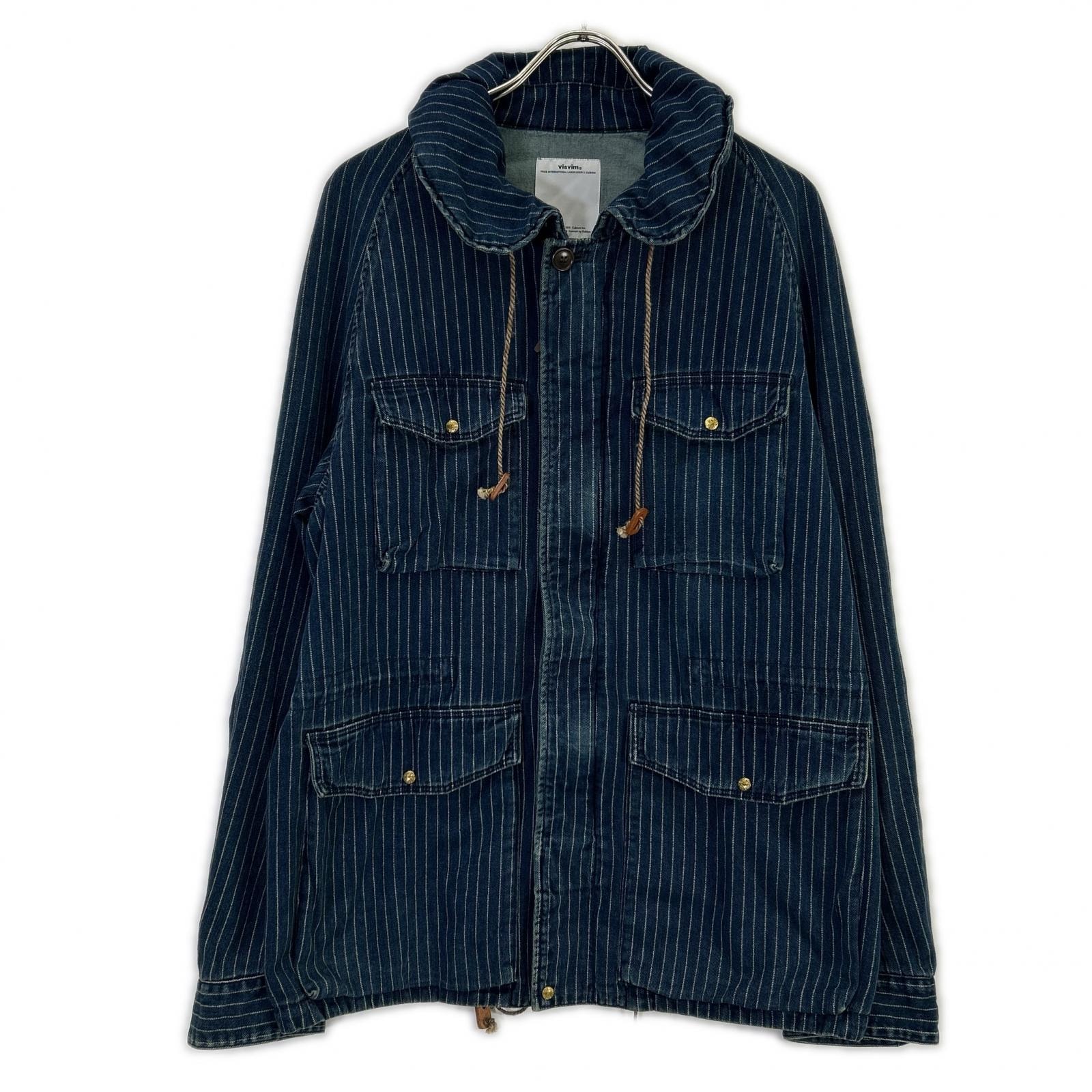 ビズビム 15SS ネイビー 0115105013024 WABASH P.F.D. インディゴジャケット 4