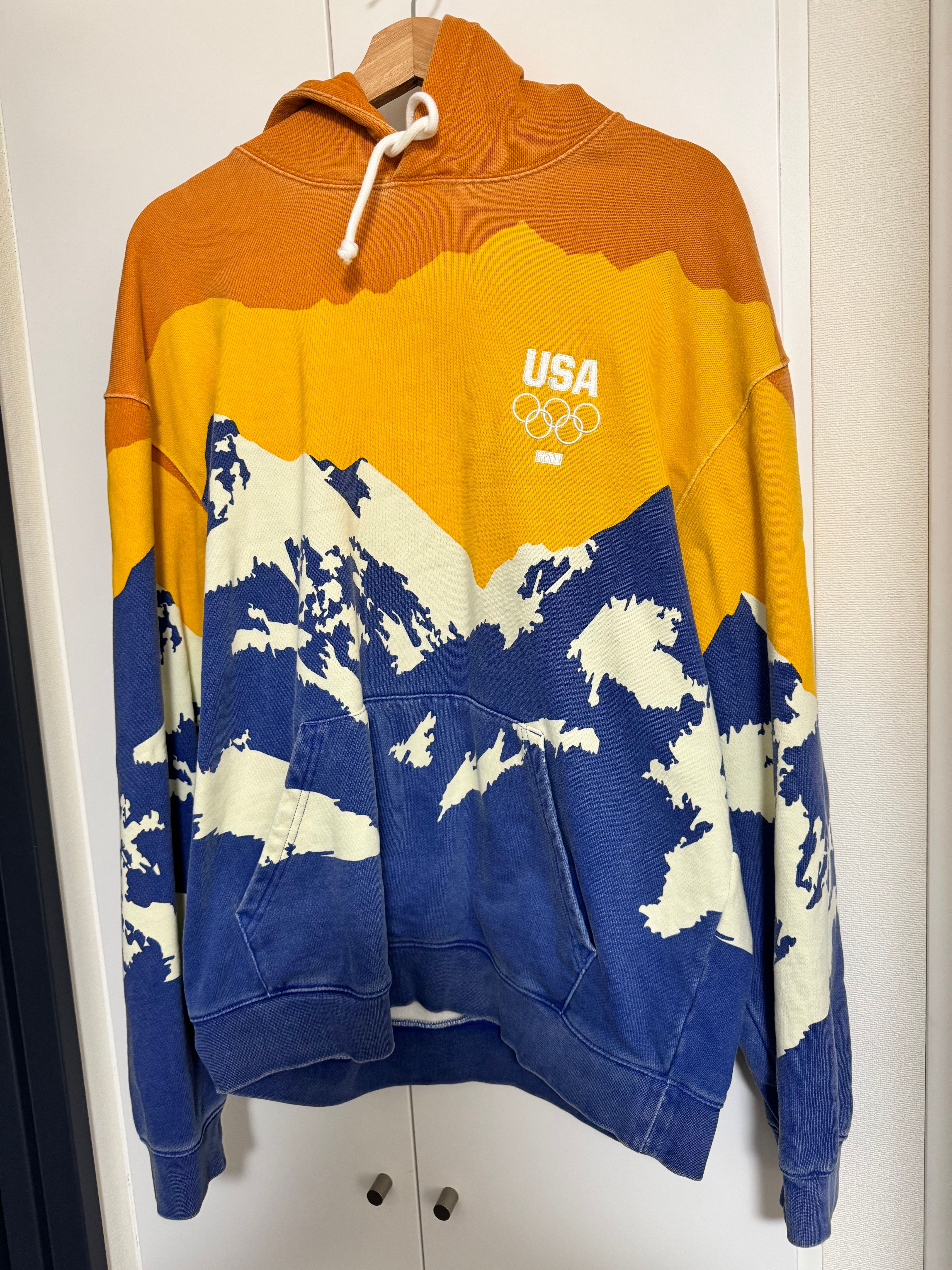 Kith x Team USA Snow Mountain Hoodie "Beam"