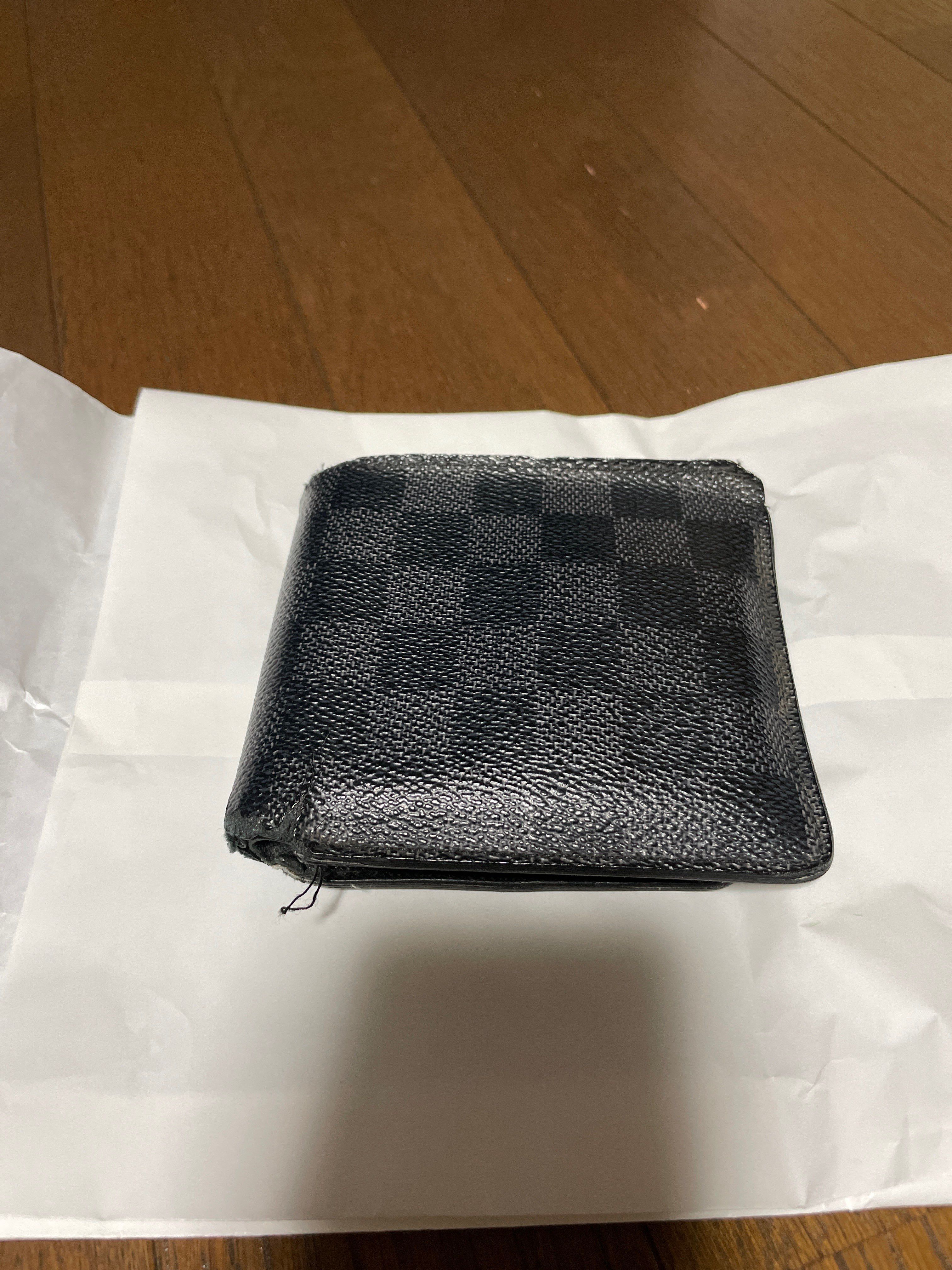 Louis Vuitton Marco Wallet Damier Graphite