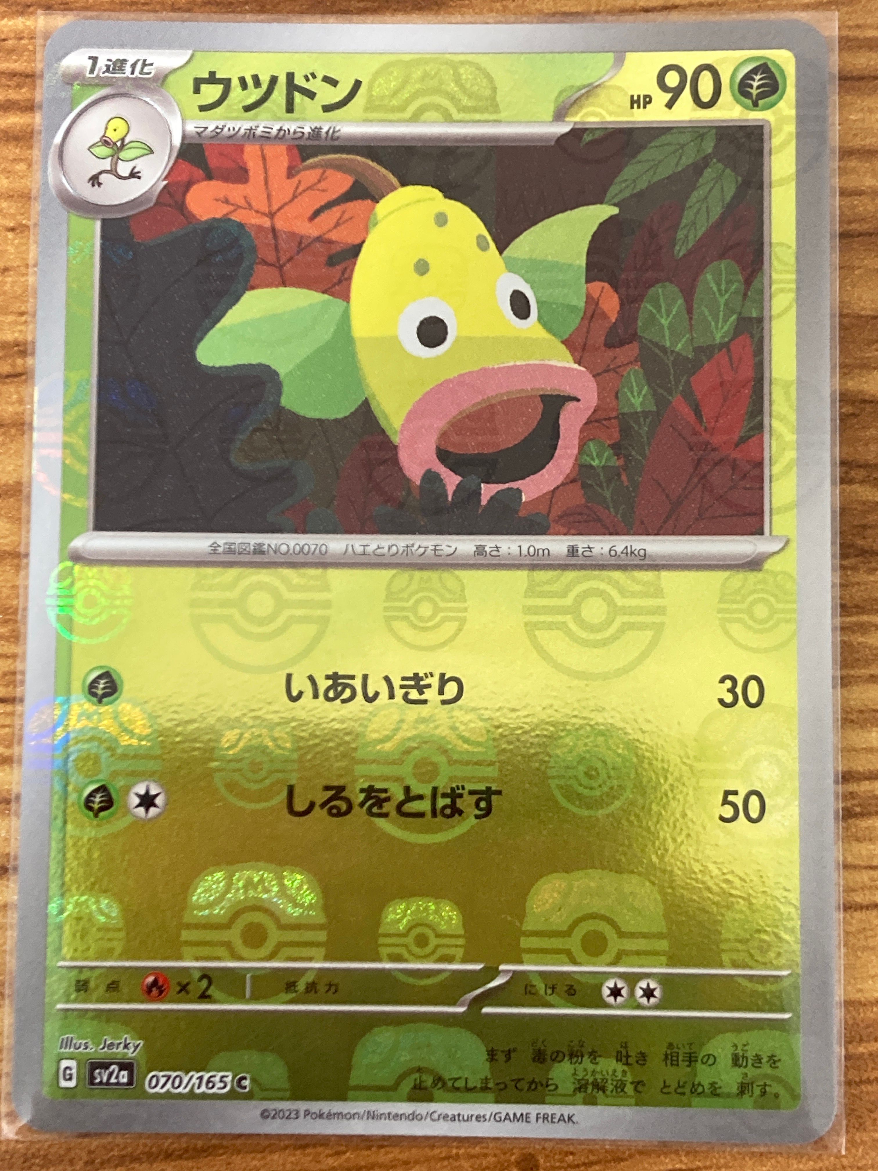 ウツドン C: マスターボールミラー[SV2a 070/165](強化拡張パック「ポケモンカード151」)