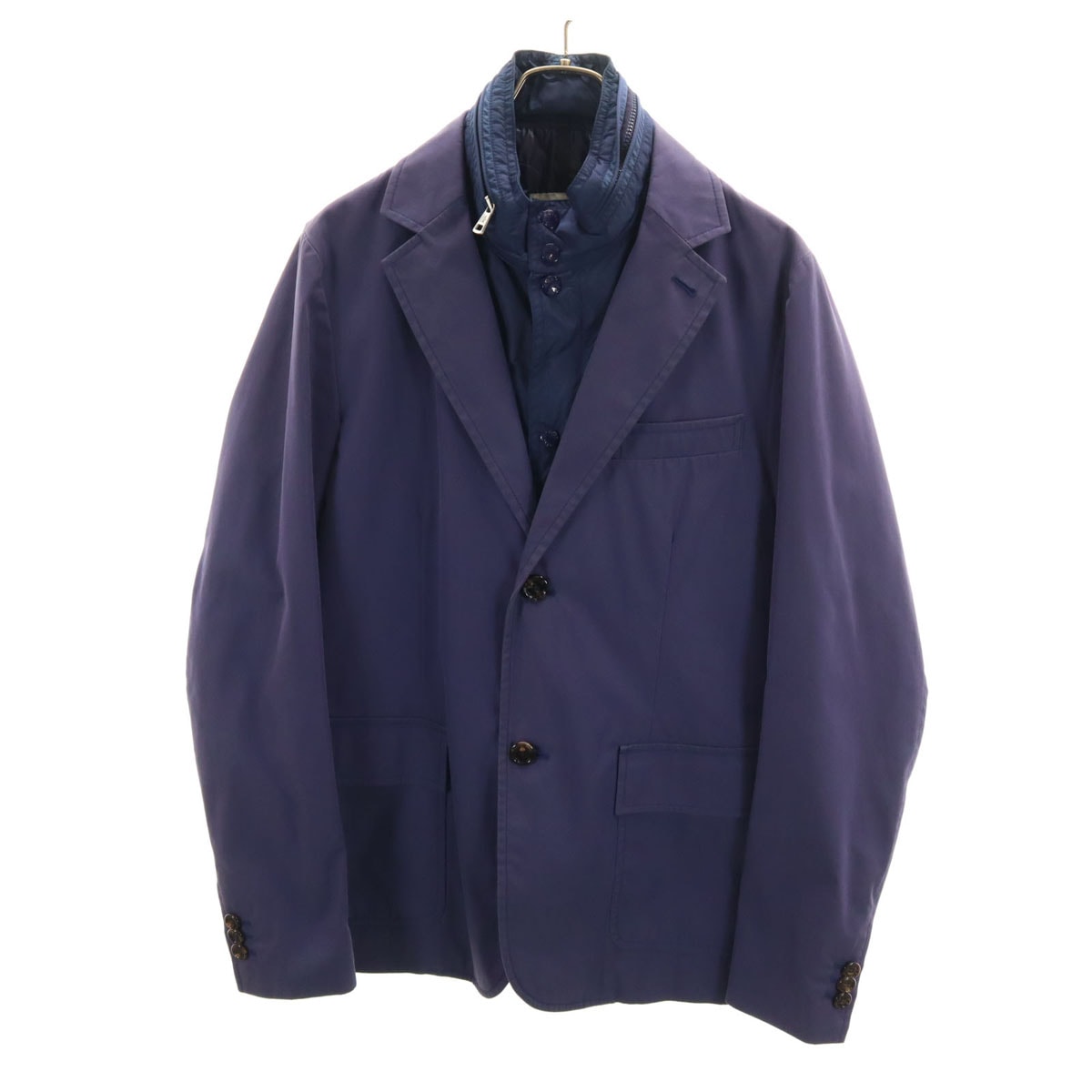 MONCLER モンクレール イタリア製 DUBOIS レイヤード テーラードジャケット 3 パープル