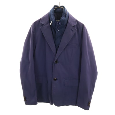 MONCLER モンクレール イタリア製 DUBOIS レイヤード テーラードジャケット 3 パープル