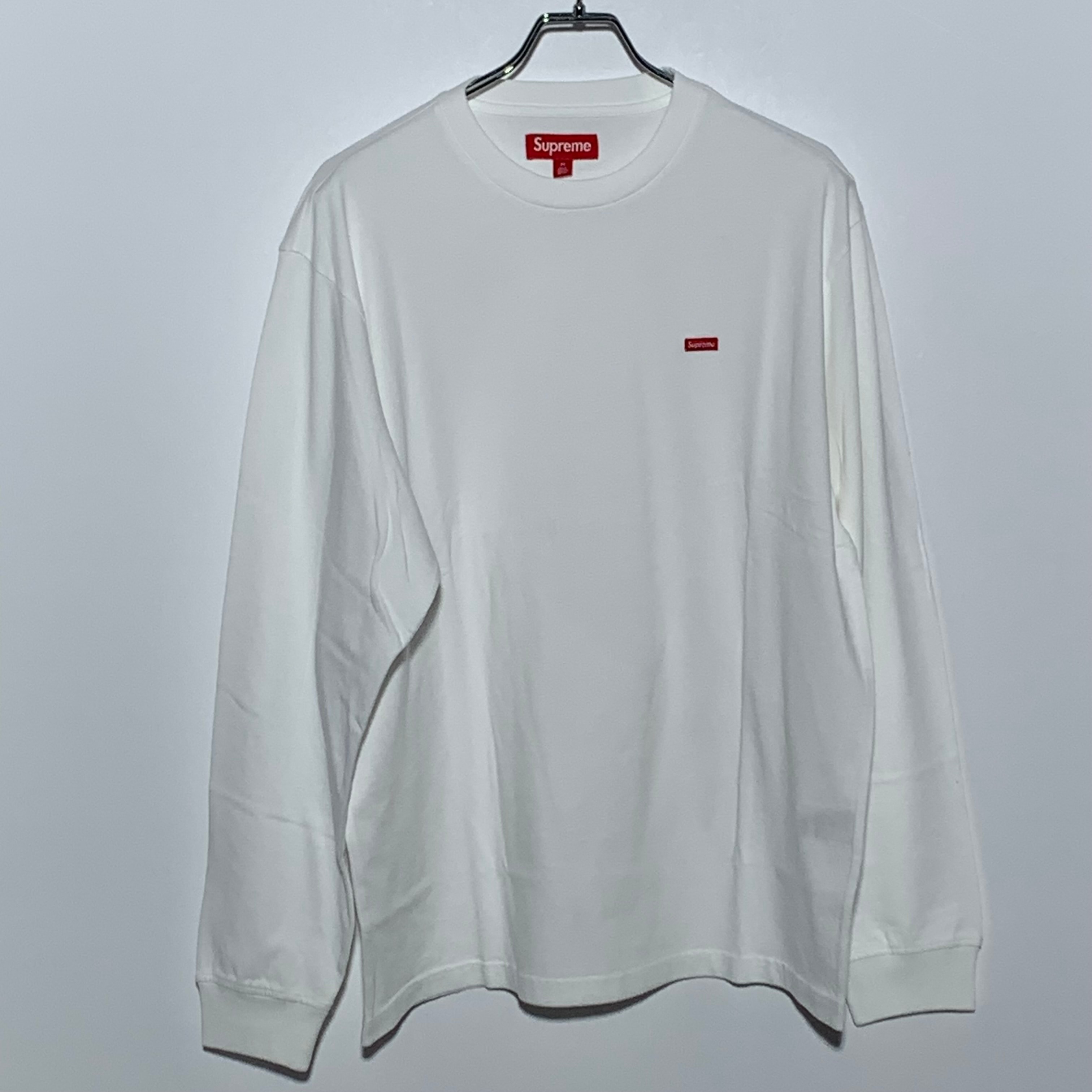 Supreme Small Box L/S Tee (26SS) "White"