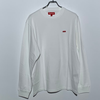 Supreme Small Box L/S Tee (26SS) "White"