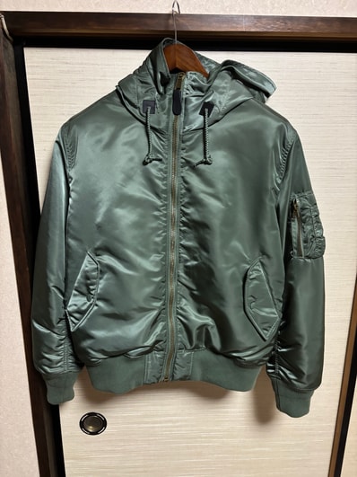 Supreme Hooded MA-1 "Olive"