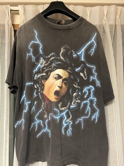 SAINT Mxxxxxx SS Tee_Medusa "Black"