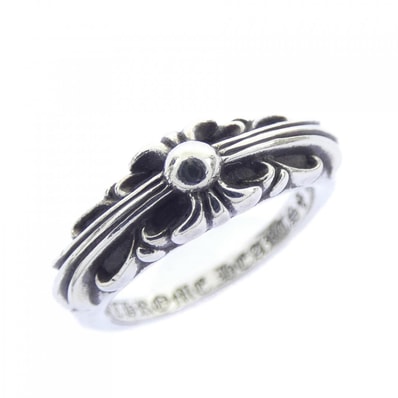 クロムハーツ CHROME HEARTS BABY CLSC FLORAL CRS ベイビークラシックフローラルクロス 207146023SLVXXX001 RING