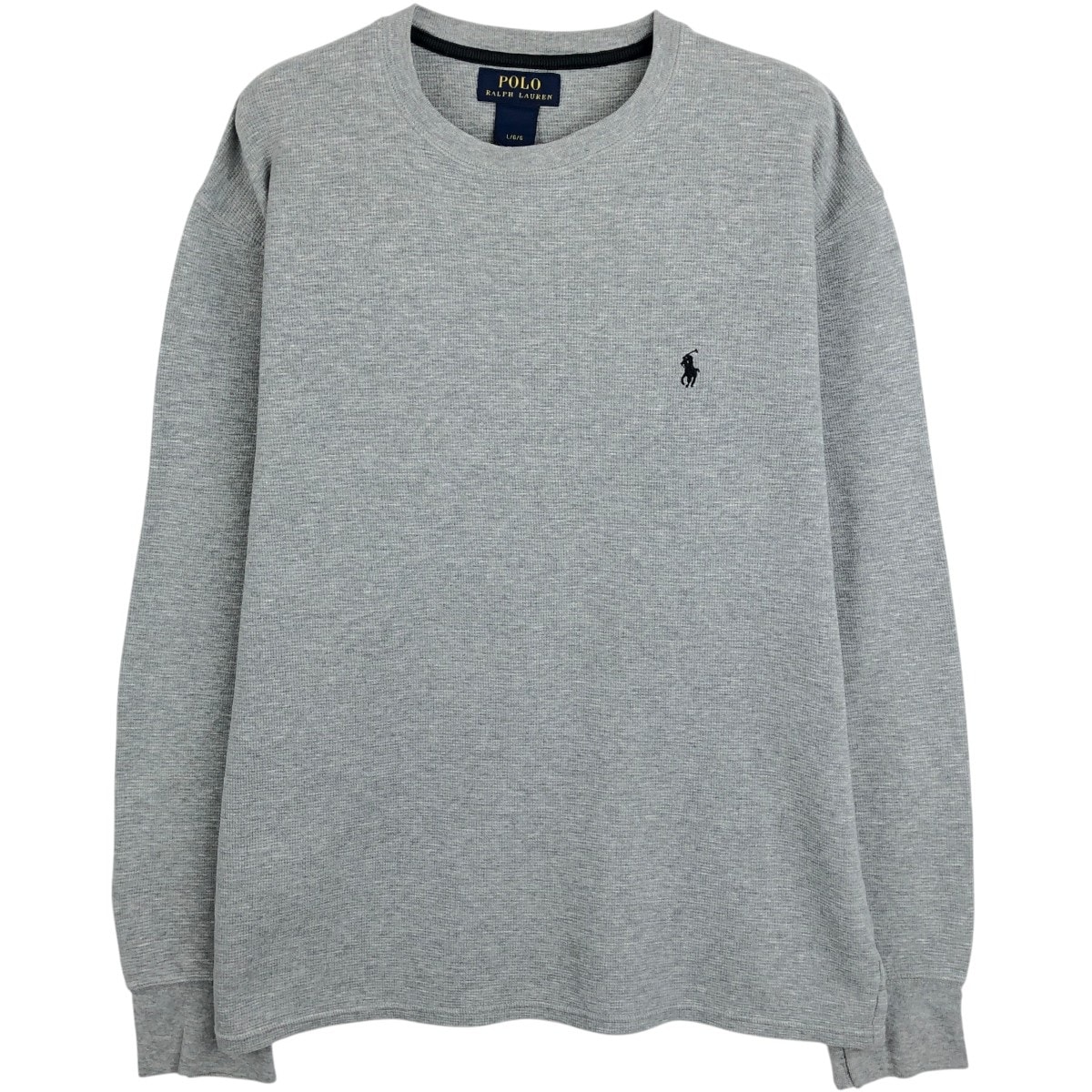 古着 ラルフローレン Ralph Lauren POLO RALPH LAUREN サーマルロンT ワッフル メンズL相当/eaa662157