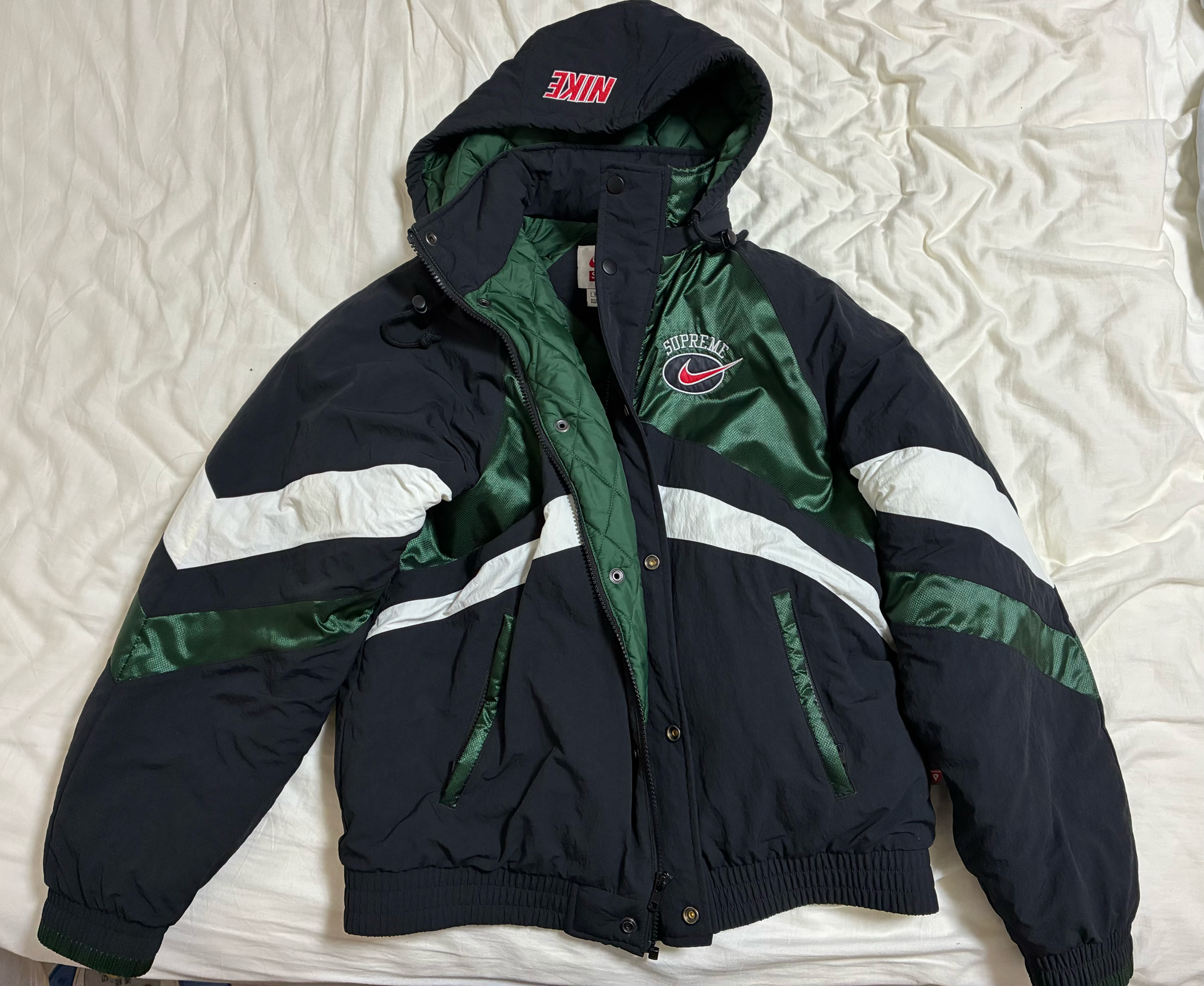 Supreme x Nike Hooded Sport Jacket "Green"