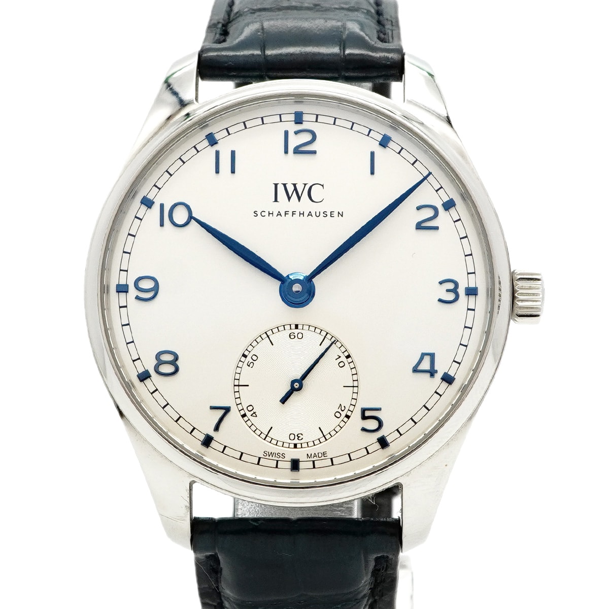 ★最終価格★SALE【6wcd0323】IWC アイダブリューシー シャフハウゼン ポルトギーゼ IW358304 シルバー文字盤【中古】腕時計 メンズ