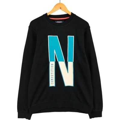 古着 ノーティカ NAUTICA COMPETITION ロゴスウェットシャツ トレーナー メンズM相当/eaa419068