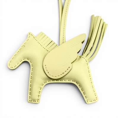 未使用品 エルメス ロデオチャーム ペガサスPM ジョーヌミルトン アニョーミロ