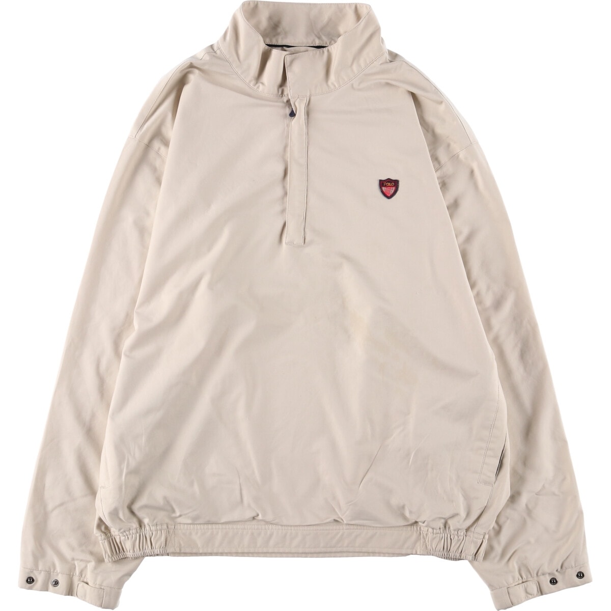 古着 90~00年代 ラルフローレン Ralph Lauren POLO GOLF ポロゴルフ ハーフジップ ウォームアッププルオーバー メンズXL相当/eaa583845