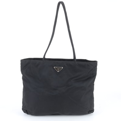 ■美品 プラダ テスート ナイロントライアングルロゴトート バッグ