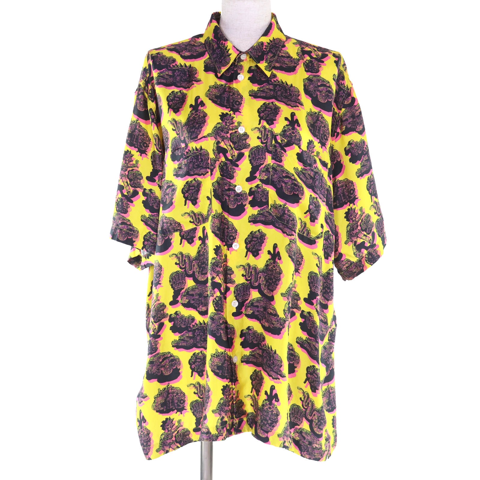 極美品 ステラマッカートニー オールド・ボンド・ストリート23番地 半袖シャツ L