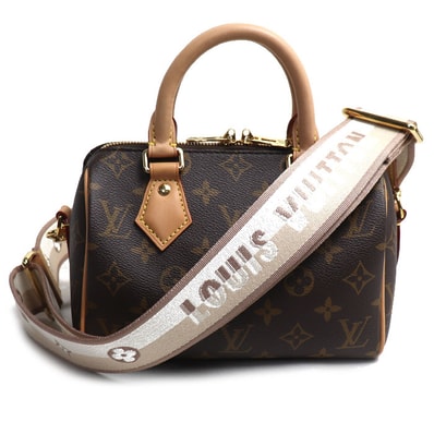LOUIS VUITTON ルイ・ヴィトン スピーディ・バンドリエール 20 ショルダーバッグ ベージュ M46222 IC レディース【中古】【美品】