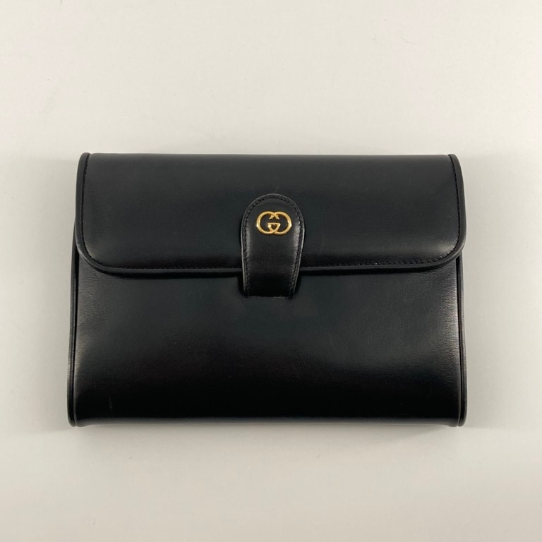 C (やや傷や汚れあり)】GUCCI（グッチ） インターロッキング ゴールド