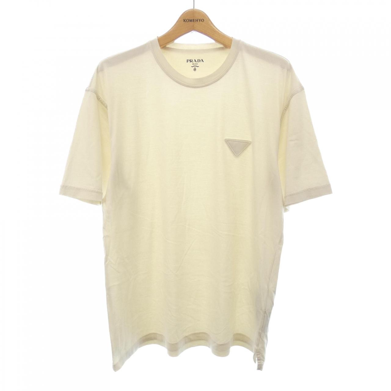 プラダ PRADA トライアングルロゴ UJN852 S232 13CC Tシャツ