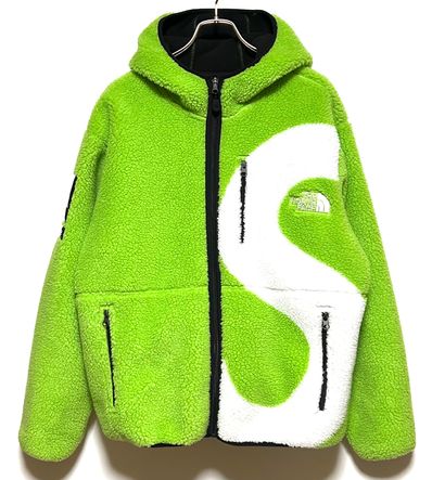 Supreme x The North Face S Logo Hooded Fleece Jacket "Green"