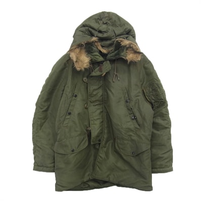 Buzz Rickson's バズリクソンズ ミリタリージャケット M18843 M品番 UNITED CARR ユナイテッドカー N-3B ミリタリー フライトジャケット グリーン系 M【中古】