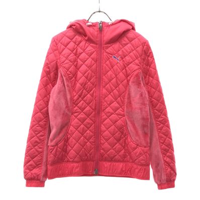 PUMA フード付 キルティングジャケット