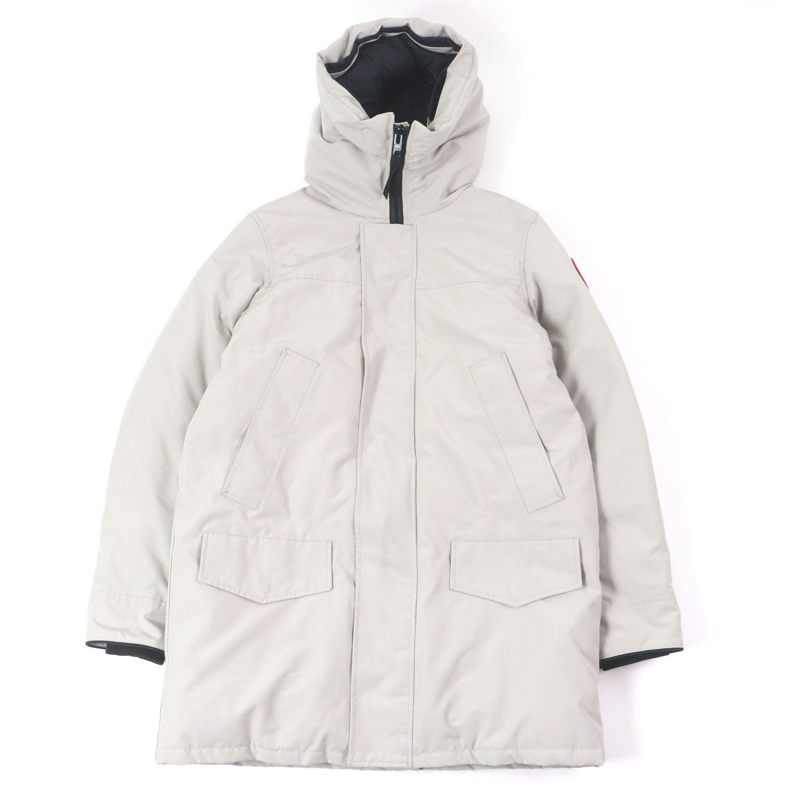 美品 カナダグース
 ダウンジャケット Langford Parka ライムストーン メンズ M 2052M