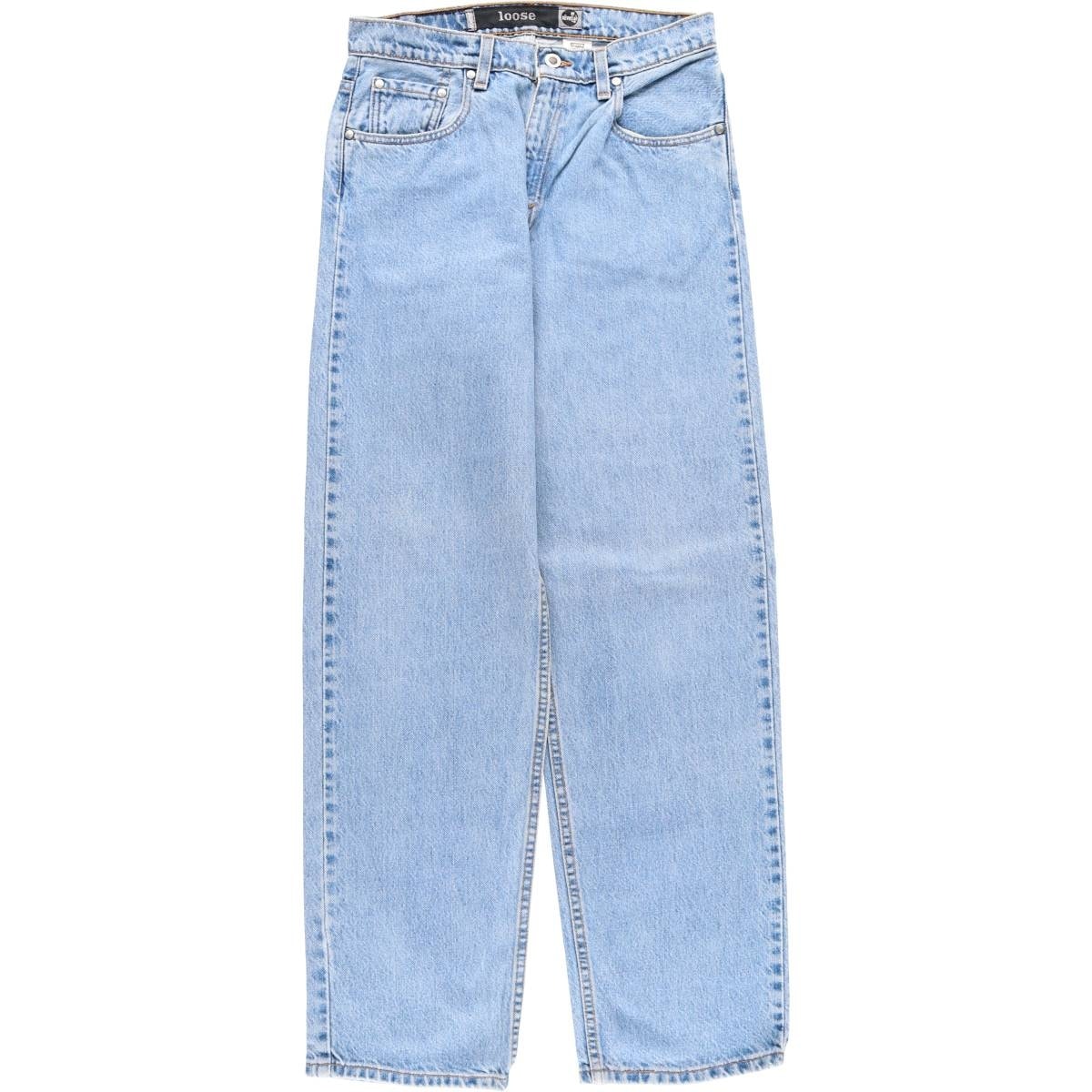 古着 90年代 リーバイス Levi's SILVER TAB シルバータブ LOOSE ルーズ テーパードデニムパンツ USA製 レディースL(w30)相当 ヴィンテージ/evb030835