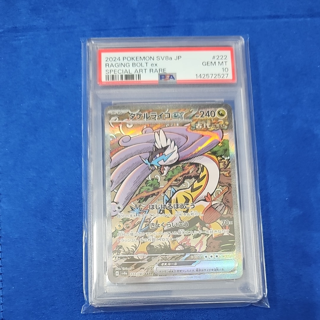 タケルライコex SAR [SV8a 222/187](ハイクラスパック「テラスタルフェスex」)