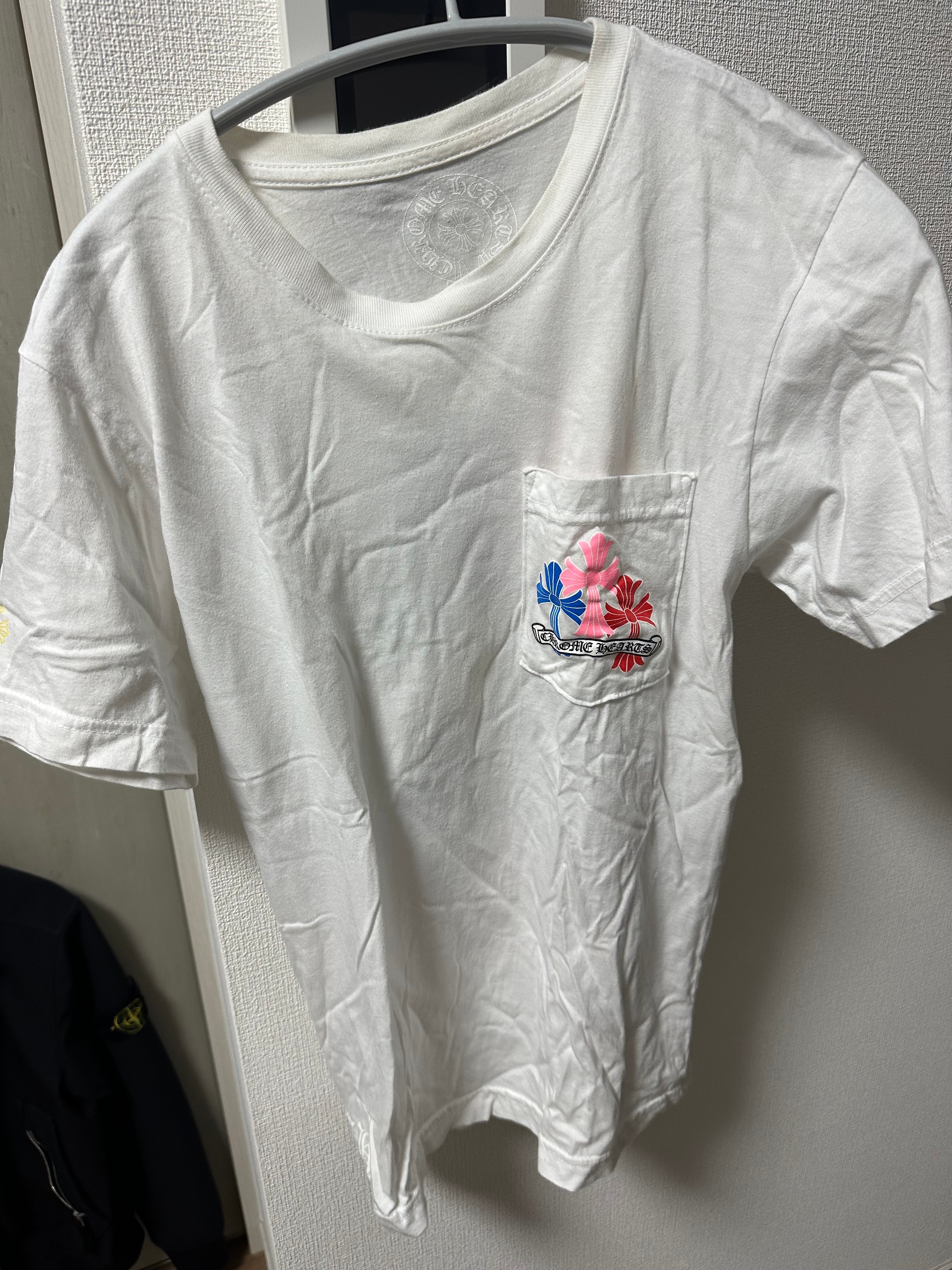 Chrome Hearts Multi Color Cemetery Cross T-Shirt "White"
