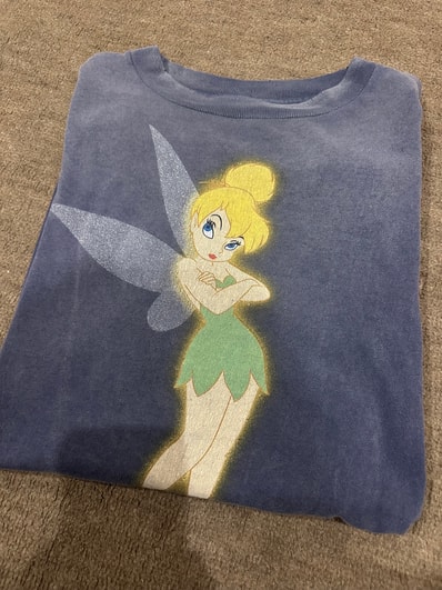 SAINT Mxxxxxx x Disney DSN SS T-Shirt Tinker Bell "Navy"