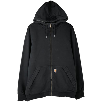 古着 カーハート Carhartt RELAXED FIT スウェットフルジップパーカー メンズXL相当/eaa612294