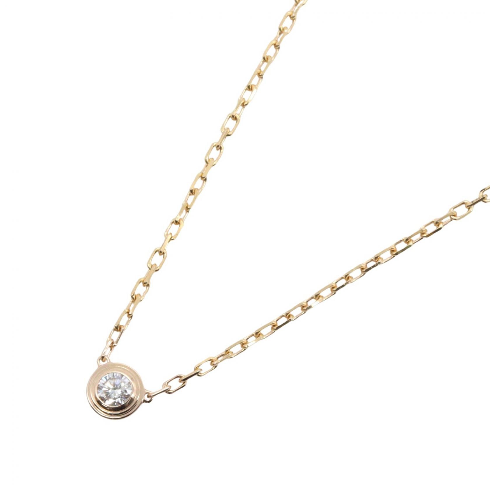 カルティエ CARTIER ダムール SM ネックレス ネックレス ジュエリー ダイヤモンド K18PG(ピンクゴールド) レディース クリア系 / ゴールド系 B7215800 【中古】