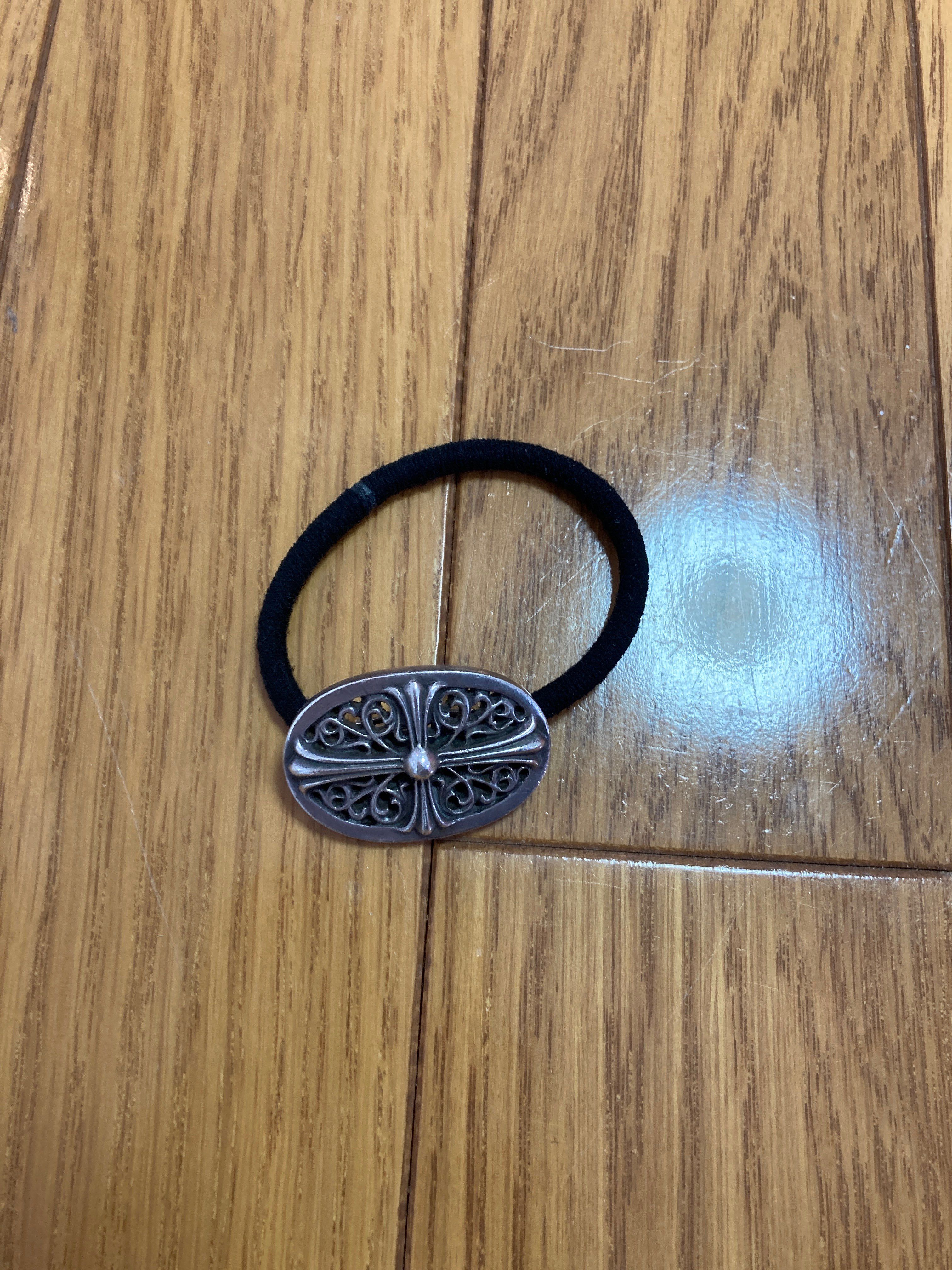 Chrome Hearts Hair Band # 2 Oval Cross "Silver"