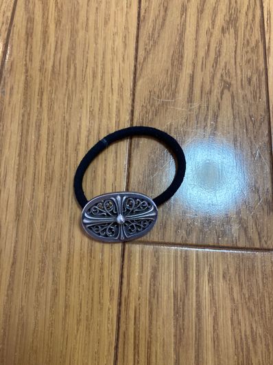Chrome Hearts Hair Band # 2 Oval Cross "Silver"