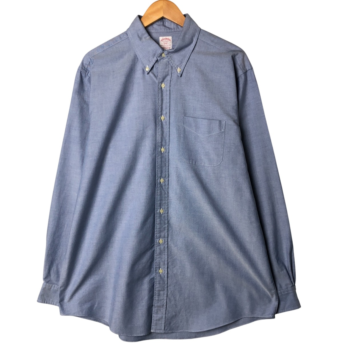 古着 ブルックスブラザーズ Brooks Brothers 346 長袖 ボタンダウンシャツ メンズXL相当/eaa584664