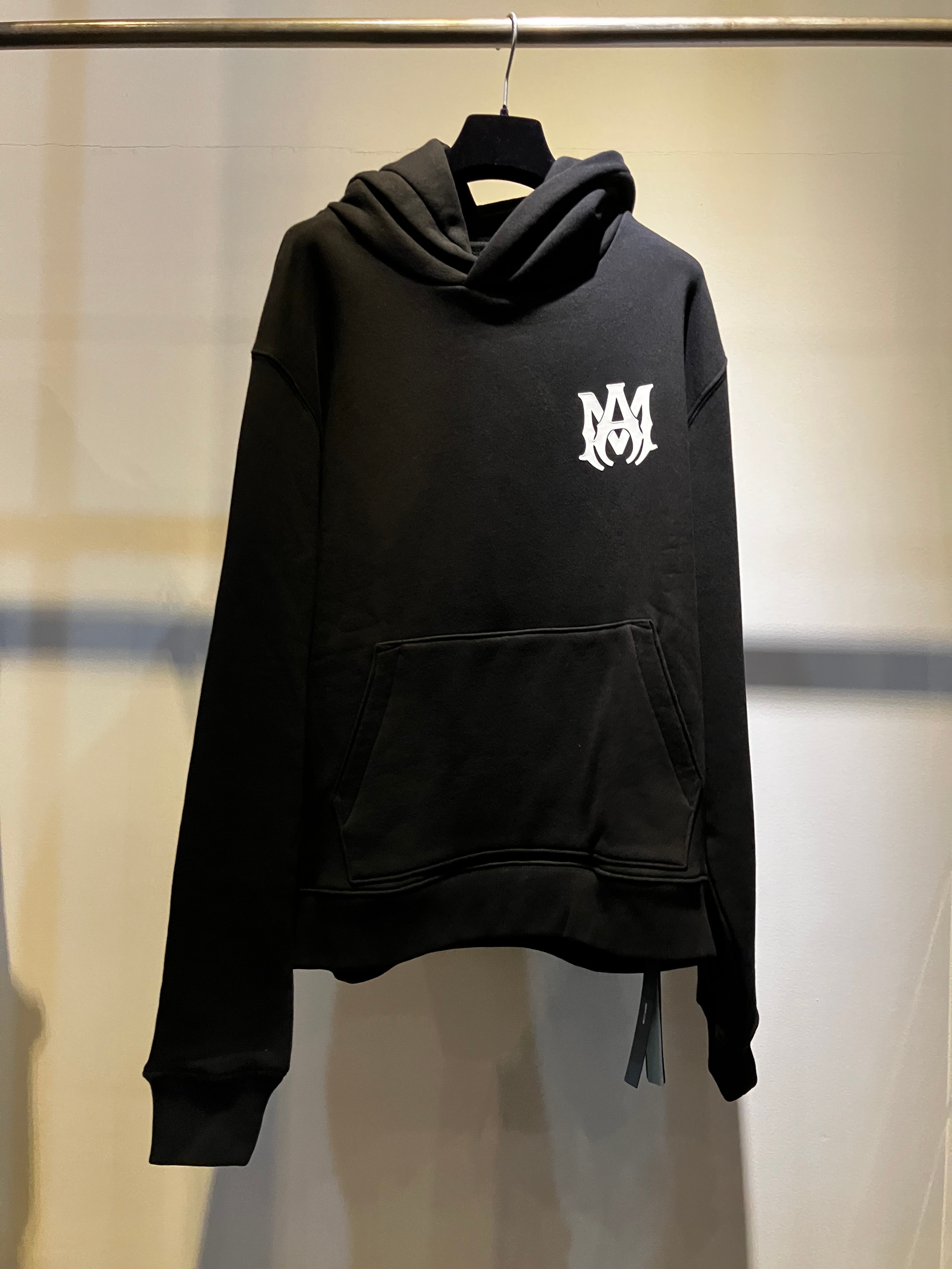 AMIRI MA CORE LOGO HOODIE "BLACK"