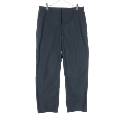 美品 DESCENTE デサント 裏メッシュ ナイロンパンツ L ネイビー