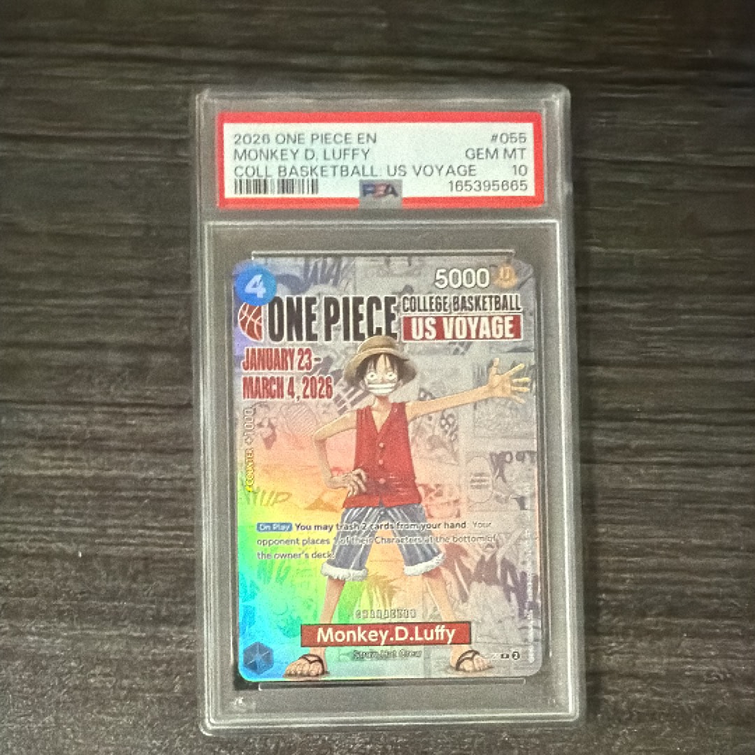 PSA10】モンキー・D・ルフィ：P (開封済) [P-055]【英語版