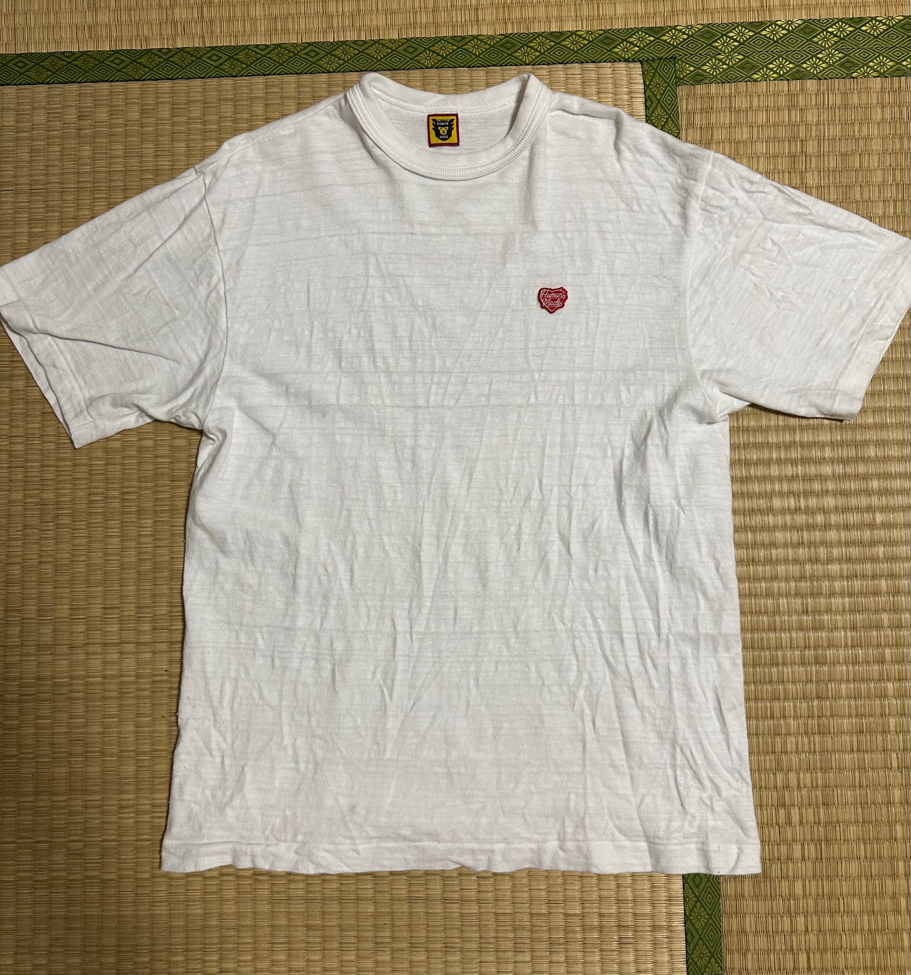 HUMAN MADE BACK HEART BADGE T-shirts