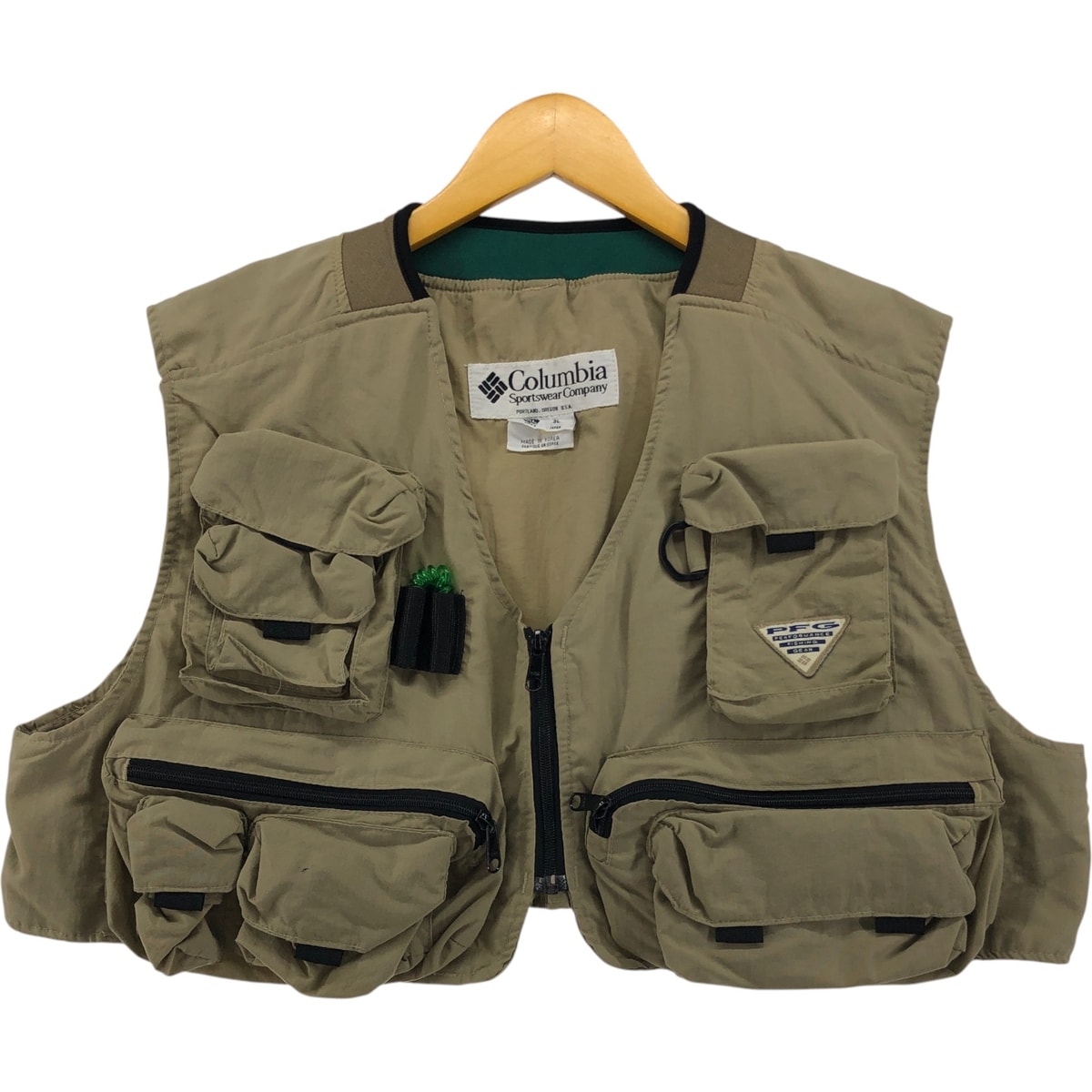 傷や汚れあり】古着 90~00年代 コロンビア Columbia PFG フィッシング