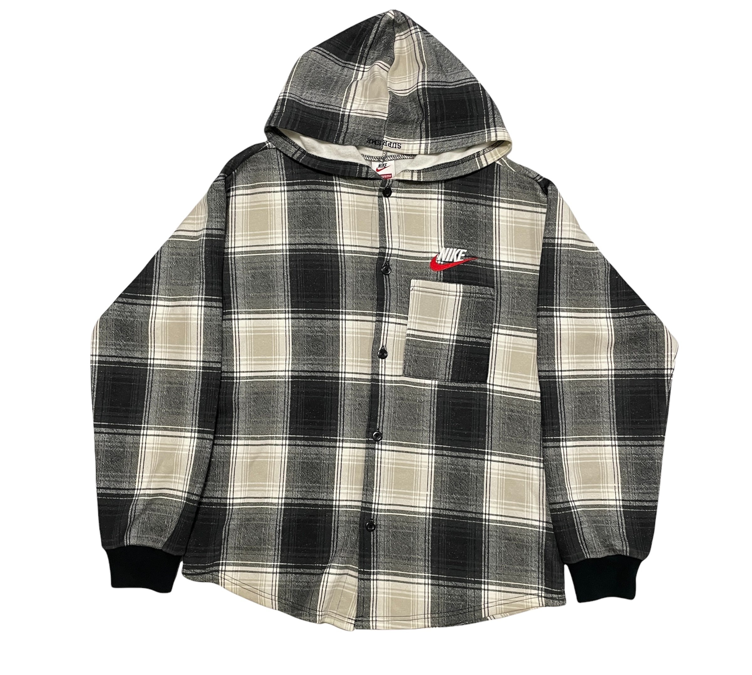 Supreme / NIKE® Hooded Sweatshirt "Black"