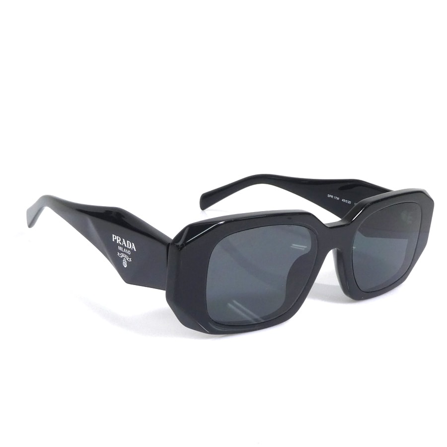 プラダ PRADA サングラス プラスチック ブラック ユニセックス【中古】 r11312b