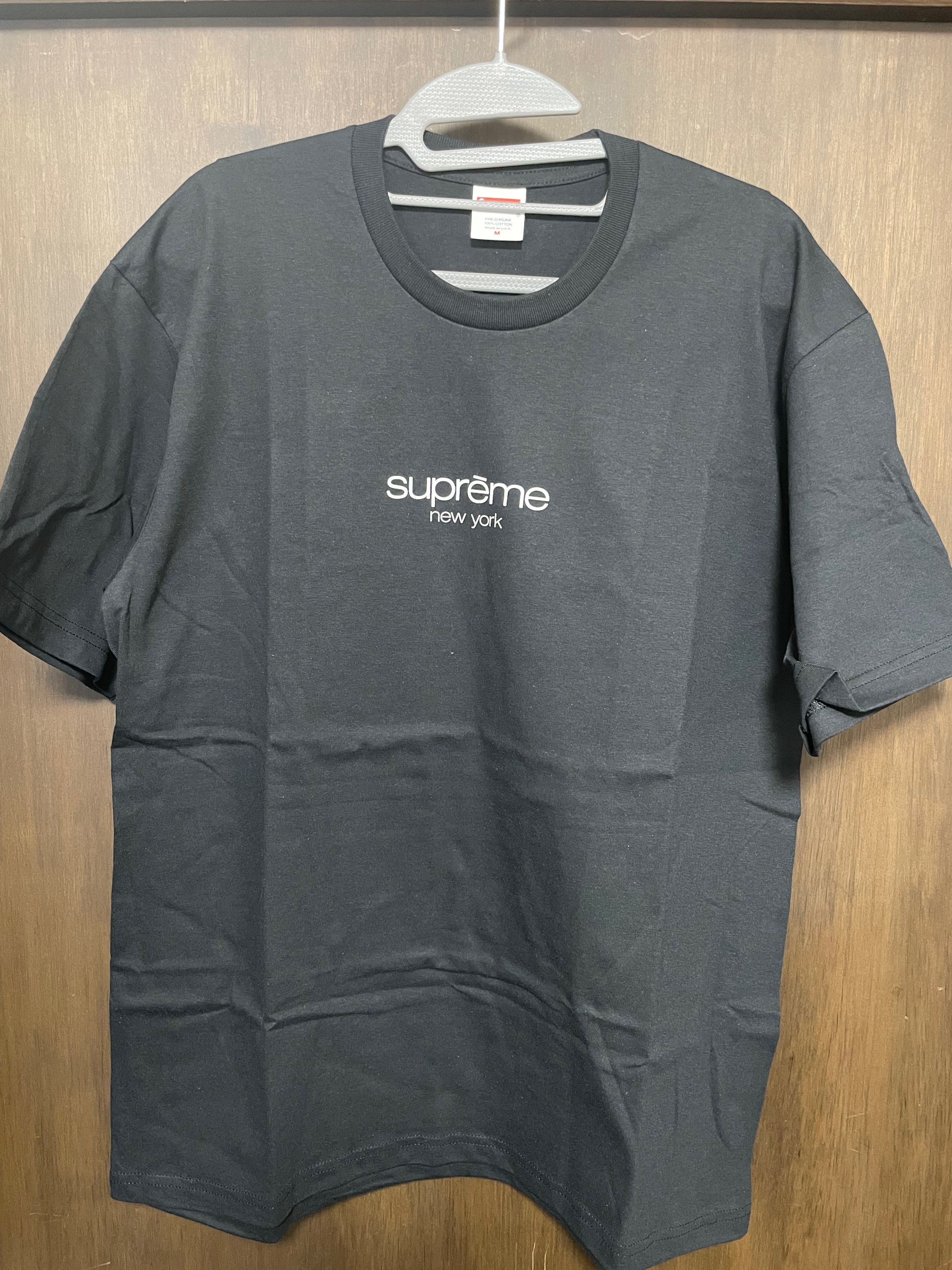 Supreme Classic Logo Tee "Black"