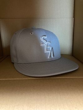 NewEra × Wds (S_E_A) 59 Fifty Cap "Gray"