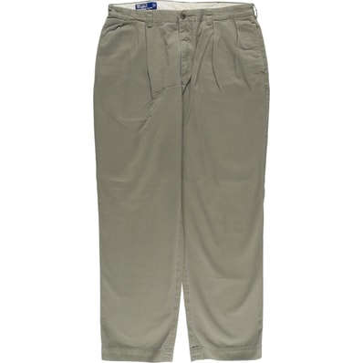 古着 ラルフローレン Ralph Lauren POLO by Ralph Lauren ANDREW PANT ツータック チノパンツ メンズw36相当/eaa611857
