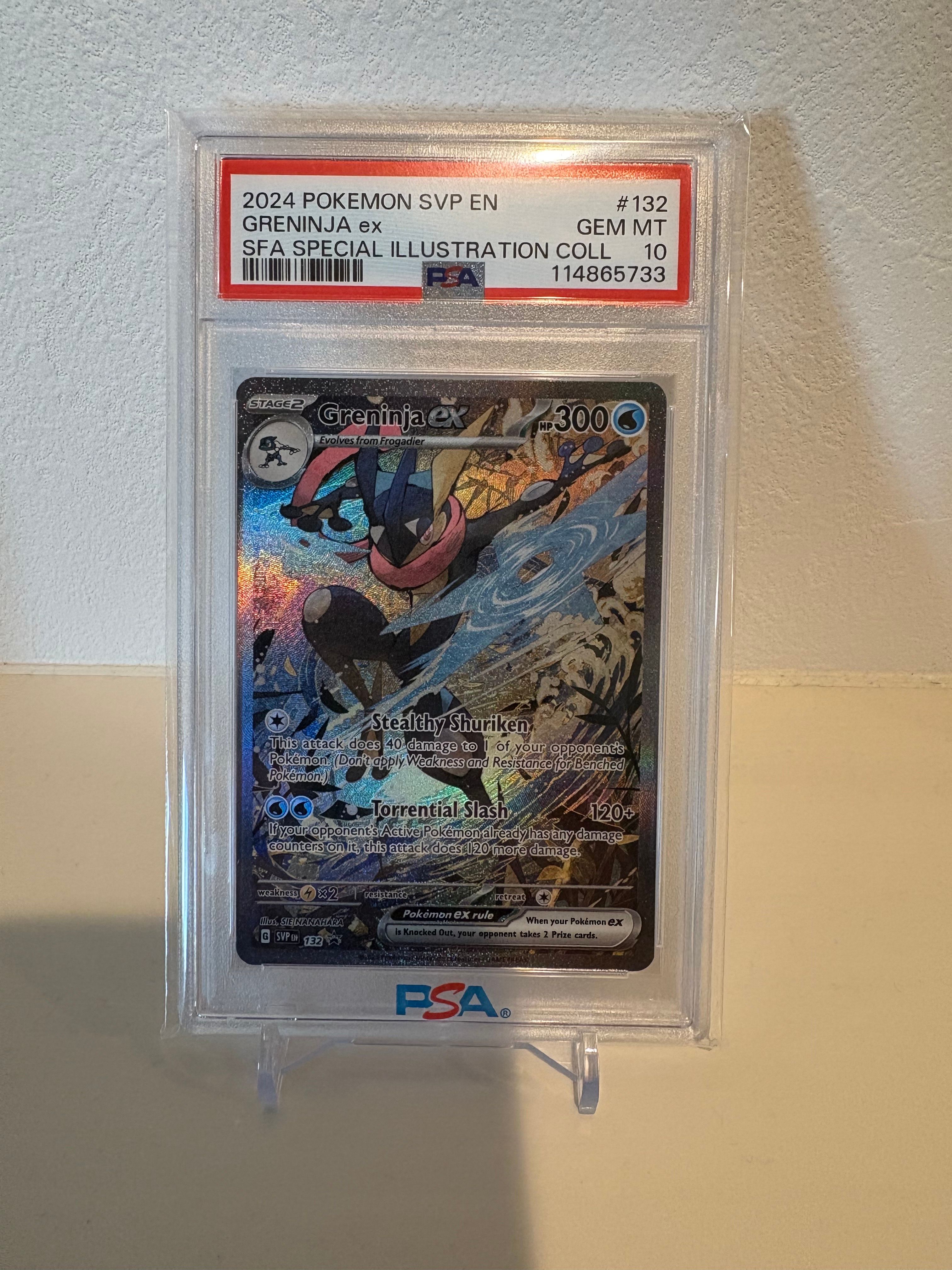 ゲッコウガex P [SVP EN 132]【英語版】(スカーレット&バイオレット「シュラウデッドフェイブル ゲッコウガex スペシャルイラストレーション コレクション」)