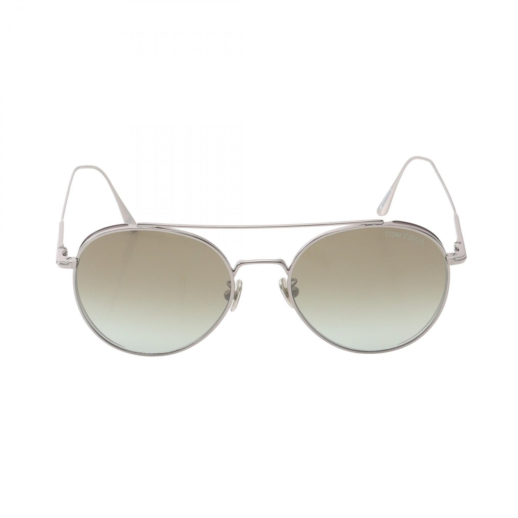 トムフォード TOM FORD サングラス 衣料品 メッキ / プラスチック メンズ レディース ブラック系 TF826-F 【中古】