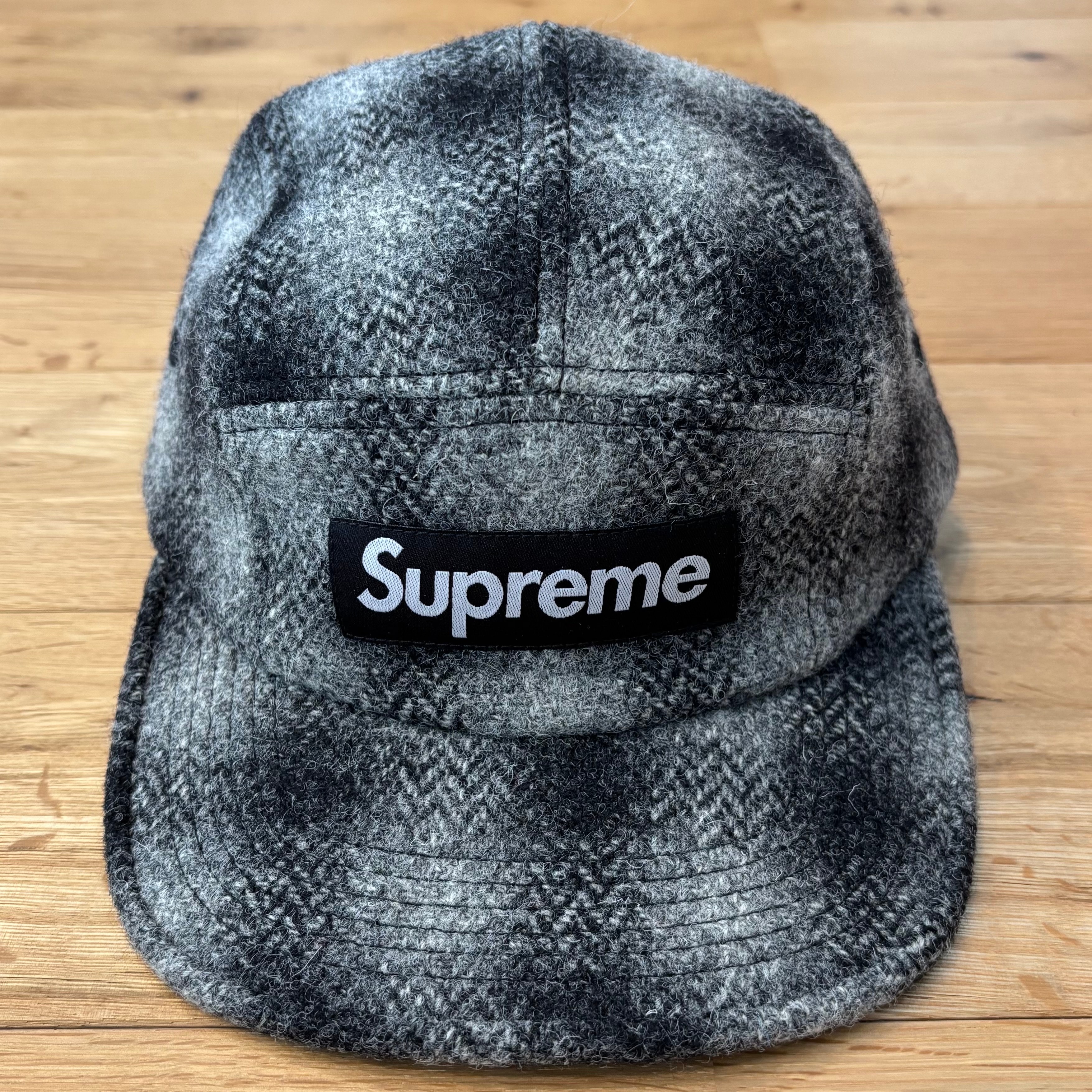 Supreme Fat Tip Jacquard Denim Camp Cap 