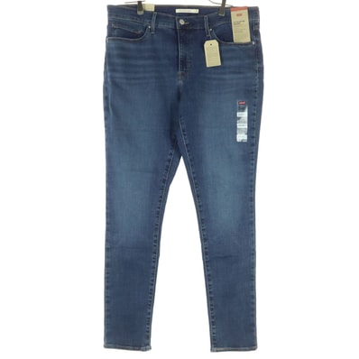 未使用 Levi's リーバイス ストレッチ スキニーデニムパンツ w33 ブルー系 311